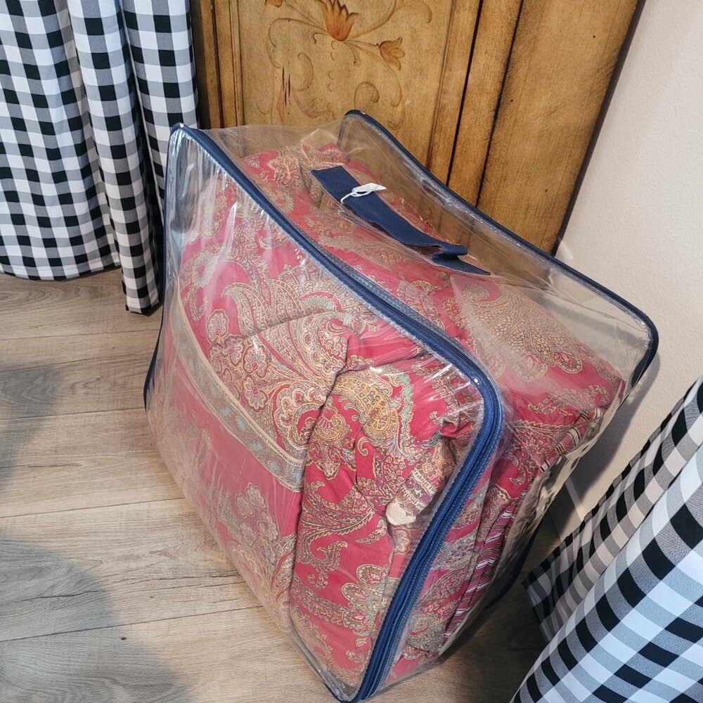 4pc King Ralph Lauren Chaps Juliette comforter set